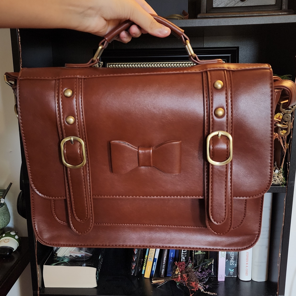Autumn Brown Messenger Bag